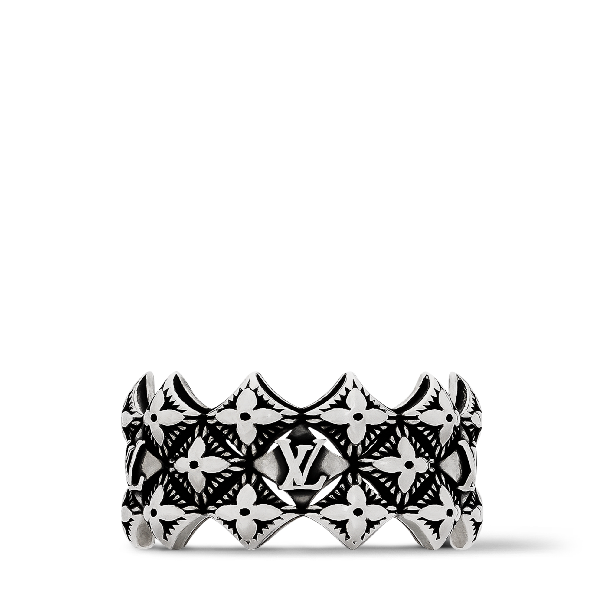 LV Flower Field Ring S00 - Fashion Jewelry M1895M | LOUIS VUITTON
